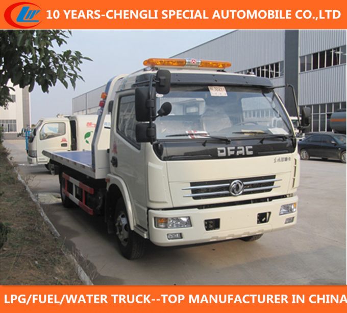 Dongfeng Wrecker Truck 120HP Recovery Truck Dongfeng 4X2 Wrecker Truck Images 1