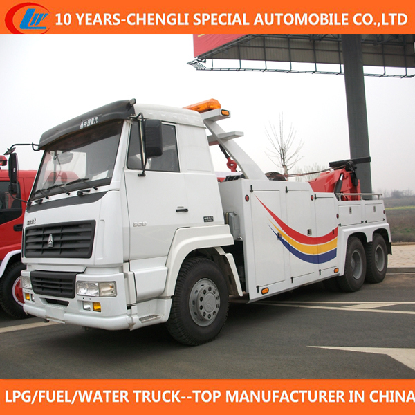 6X4 Towing Truck 25ton Towing Wrecker Truck for Sale Images 1