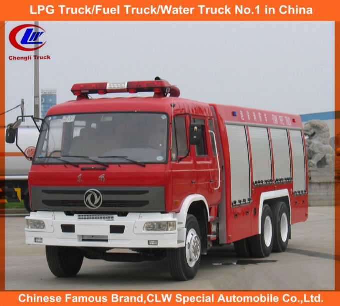 170HP 190HP 210HP Dongfeng 6*4 Fire Fighting Trucks Images 1