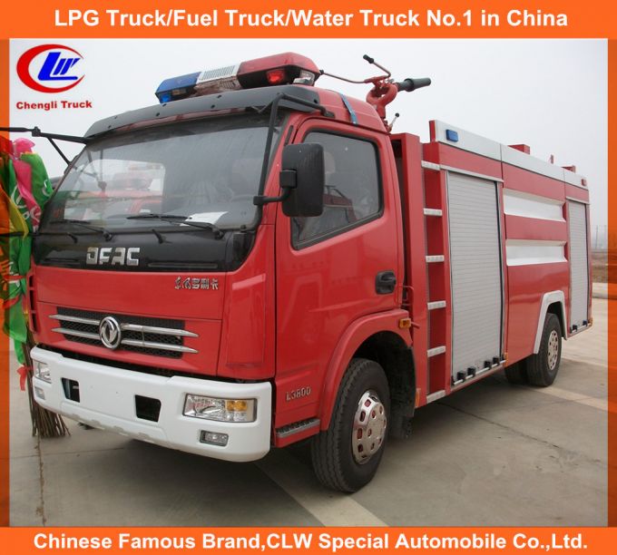 Dongfeng Water Tank Fire Trucks 3000liters - 5000liters 