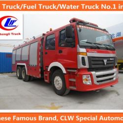 Foton 6*4 Fire Rescue Trucks 336HP
