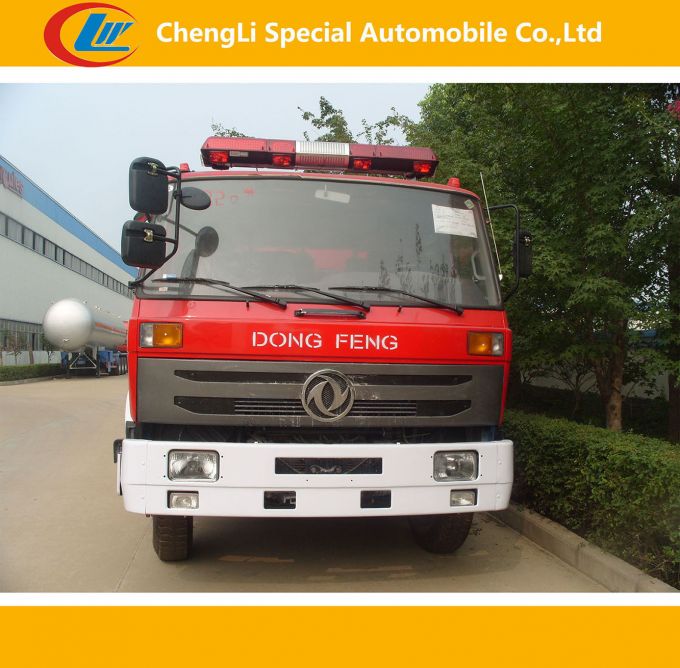 4*2 5000L Dongfeng Fire Fighting Trucks Images 1