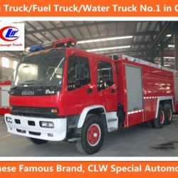 6*4 Isuzu Water Foam Dry Powder Tank Fire Rescue Trucks