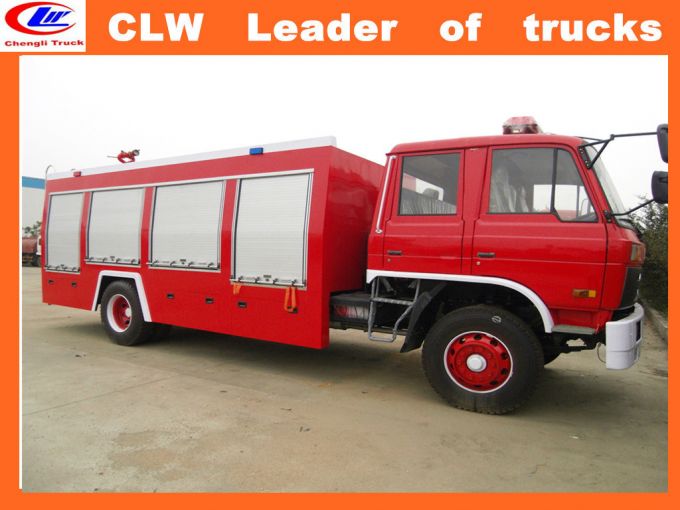 HOWO 4*2 Fire Fighting Truck 6 Wheeler Fire Fighter Truck Images 1