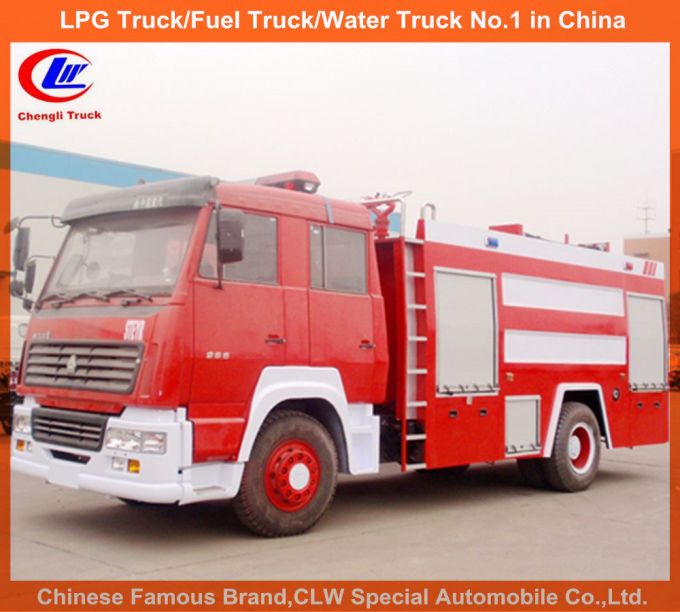 Heavy Duty Sinotruk Sino Truck Fire Fighting Trucks 371HP for Sale Images 1