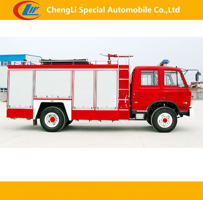 3000L Water Tank Fire Engine Truck Images 1