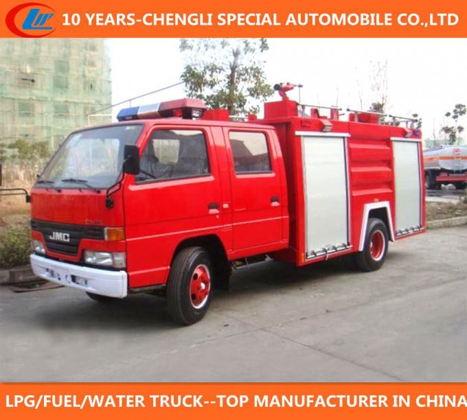 2cbm 3cbm 4X2 Euro 3 Fire Fighting Truck Images 1