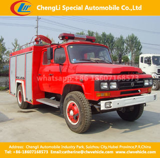 Dongfeng 4, 000liters Water Foam Fire Sprinkler Truck Images 1