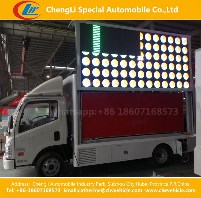 Foton LED Mobile Stage Advertising Truck Images 1