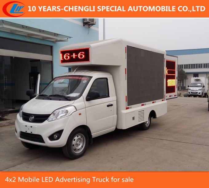 4X2 P5 P6 P8 Mobile LED Advertising Truck for Display Images 1