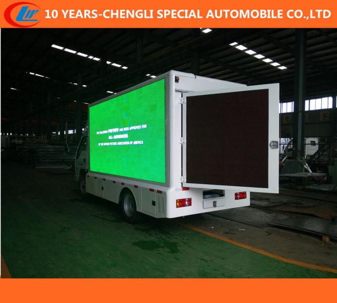 4X2 Mobile LED Advertising Truck with P8 P6 Screen Images 1