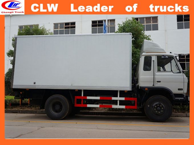 China Exported Freezer Box Truck Images 1