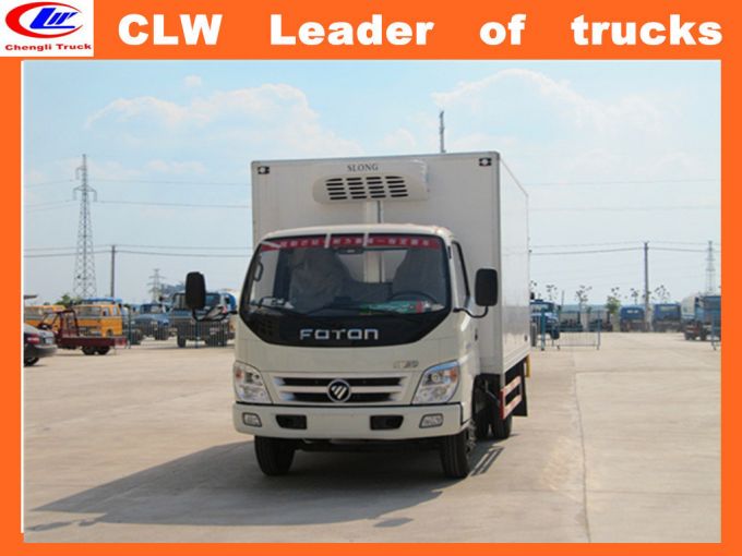 Refrigerated Cold Room Van Truck 4*2 Refrigeration Units Images 1