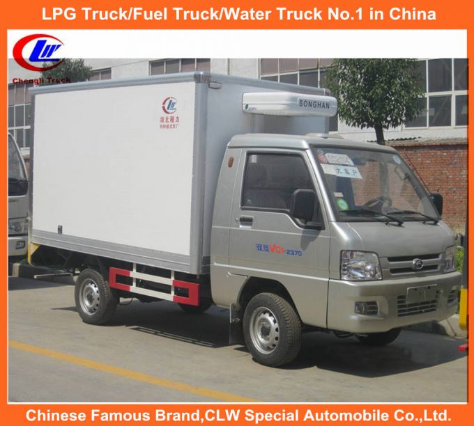 1t Forland Refrigerator Van Truck for Meat Fish Delivery for Sale Images 1