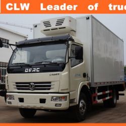 Dongfeng 6 Wheeler Refrigerator Van Truck