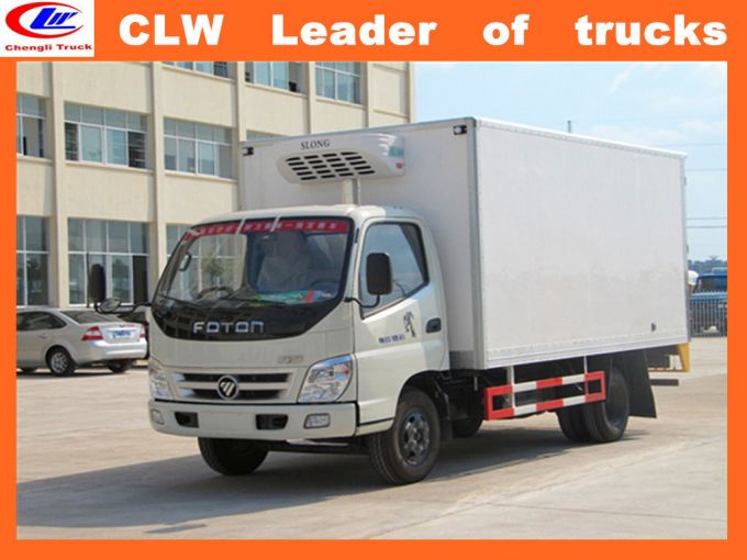 Foton 4*2 Refrigerated Truck 6 Wheeler Ice Cream Truck Images 1