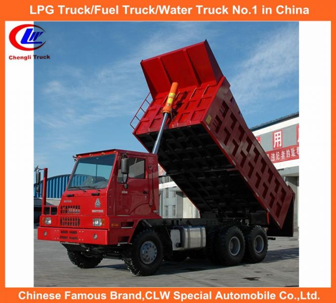 10 Wheel Heavy Duty 70ton Mining Tipper/Dump Truck 