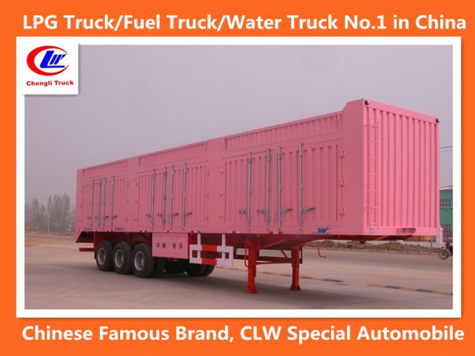 3 Axles 80-100cbm Side Tipper Images 1
