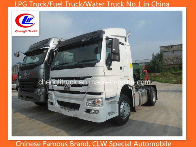 Sinotruk HOWO 4X2 371HP Heavy Prime Mover Truck Tractor Images 1