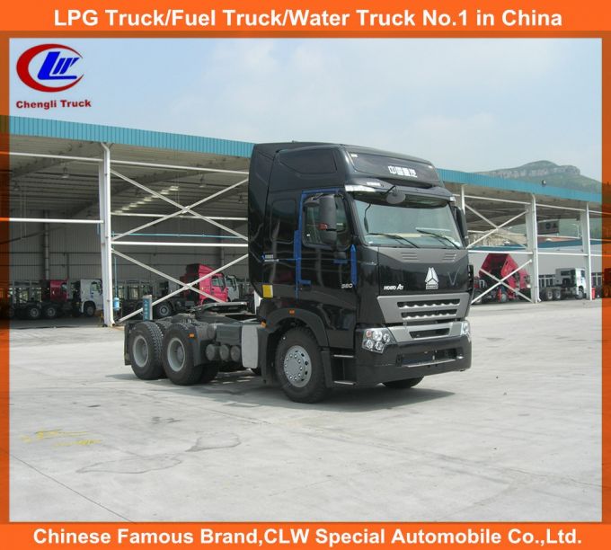 Heavy Duty 371HP Sinotruk HOWO A7 6X4 Tractor Truck Images 1