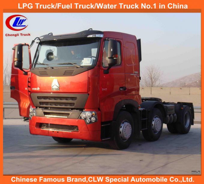 Heavy Duty 336HP HOWO A7 6X2 Prime Mover Tractor Truck Images 1