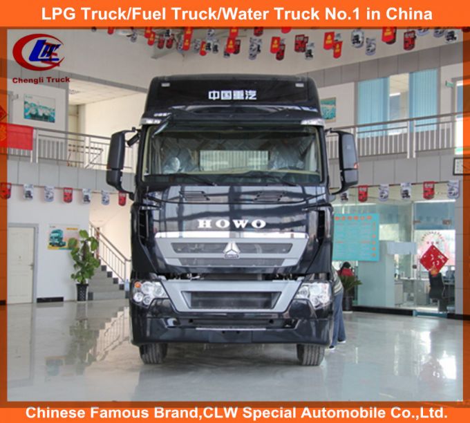 Heavy Duty 10 Wheel Rhd Sinotruk HOWO Tractor Head 420HP Images 1