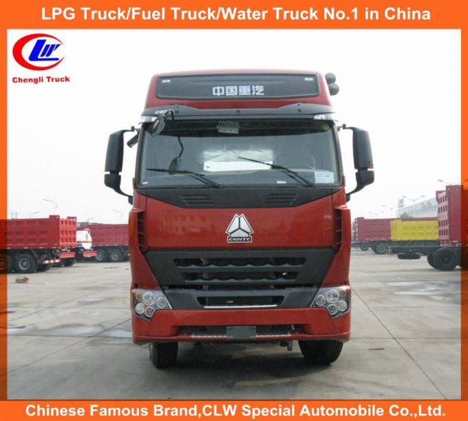 371HP Heavy Duty Sinotruk HOWO 6X4 Tractor Head Prime Mover Images 1