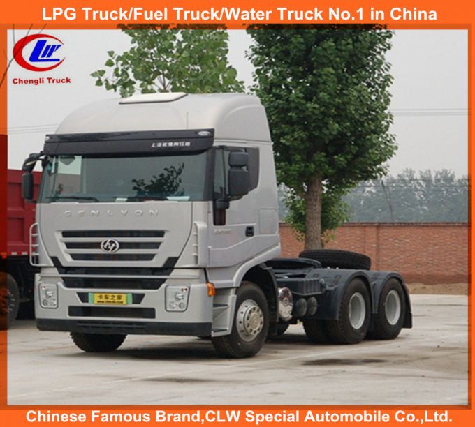 6*4 Hongyan Genlyon 380HP Tractor Trucks Images 1