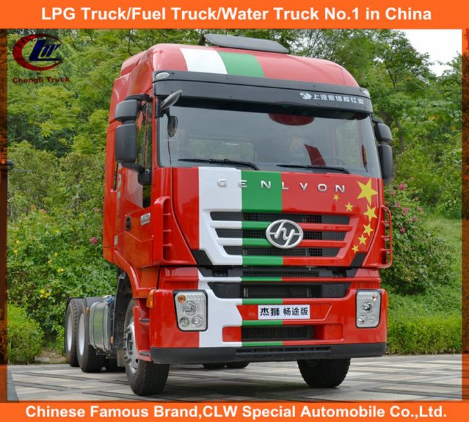Heavy Duty Hongyan Genlyon 6*4 Iveco Prime Mover 10wheel Iveco Tractor Truck Iveco Tractor Head Images 1