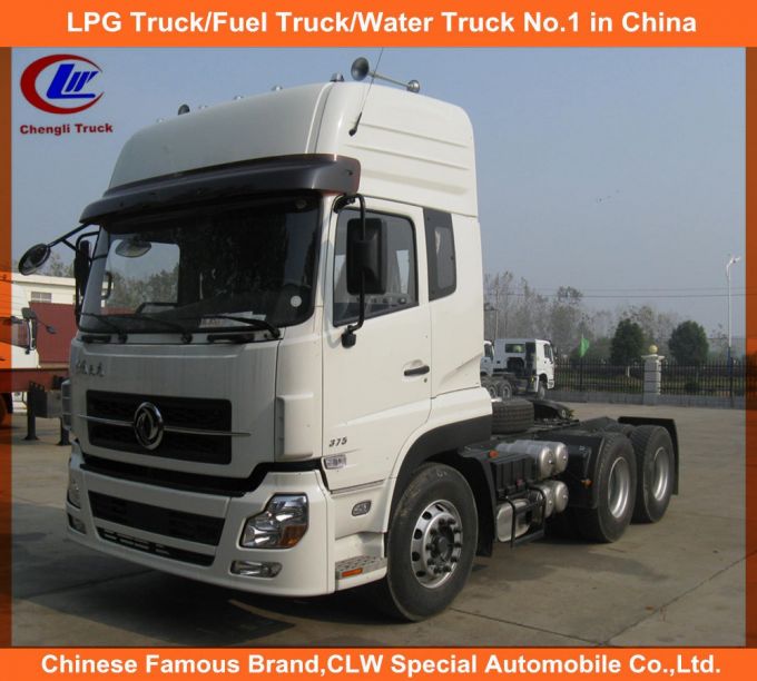 Heavy Duty 6X4 375HP Dongfeng Tractor Truck Head Images 1