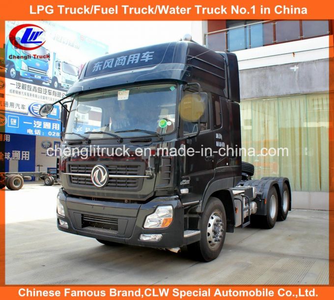 Dongfeng 6X4 350HP Tractor Head, Heavy Tractor Truck Images 1