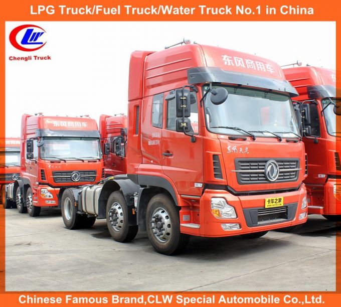 Heavy Duty Dongfeng 6X2 Tractor Head Prime Mover Truck Images 1