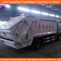 130HP 170HP Dongfeng Compression Garbage Truck