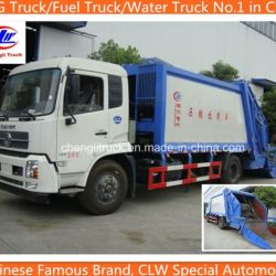 Heavy 4X2 Dongfeng 8tons Garbage Compression Compactor Truck