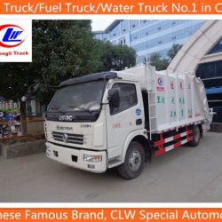 4X2 8cbm Dongfeng Compressed Garbage Truck Garbage Compactor Truck
