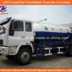 6 Wheel 8cbm-10cbm Sinotruk HOWO Sludge Suction Truck