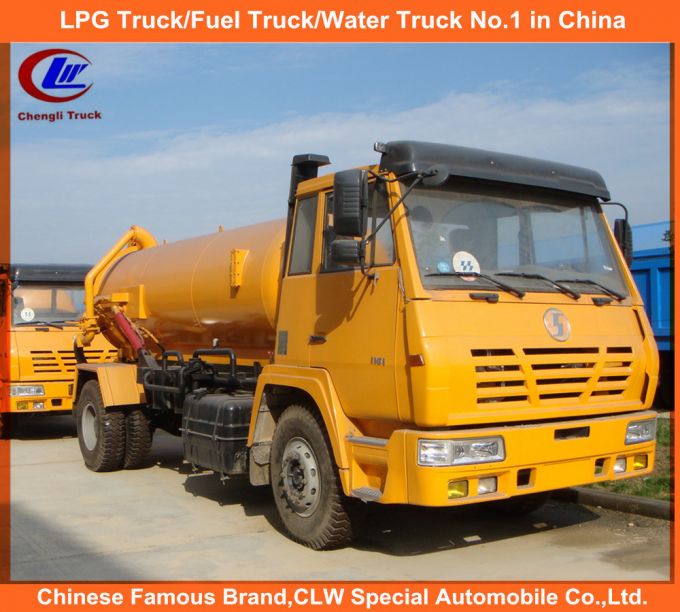 Heavy Duty Factory Direct Sell 4*2 Shacman Sewage Suction Truck 