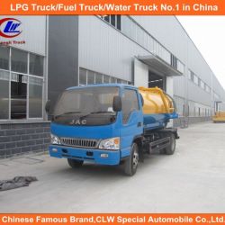 China 4X2 JAC Sewage Suction Truck 5cbm Sewage Truck