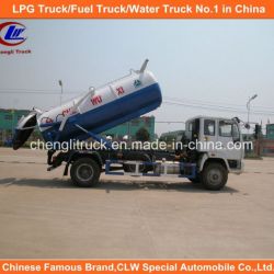 6 Wheel 10cbm Sinotruk HOWO Fecal Sewage Suction Trucks