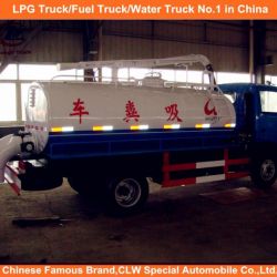 Dongfeng 6 Wheeler Vacuum Suction Sewage Cleaning Truck