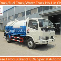 90HP 4X2 3cbm 5cbm Dongfeng Vacuum Sewage Suction Truck Sewage Truck