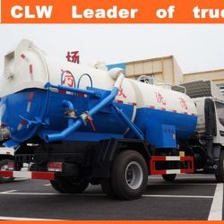 Dongfeng 4*2 Vaccume 8wheeler Sewage Suction Truck