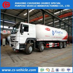 8X4 HOWO LPG Gas Tanker Truck 35.5m3 LPG Tanker Delivery Truck
