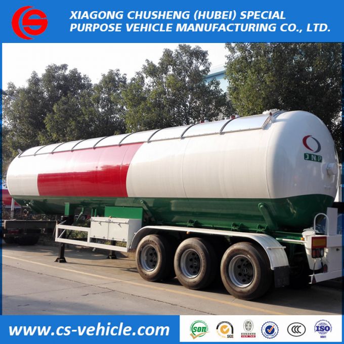 2/3 Axle 40000L 50000L 56000L LPG Tank Trailer 