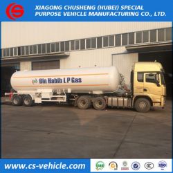 2 Axle 20tons LPG Transport Trailer 40m3 LPG Tank Trailer