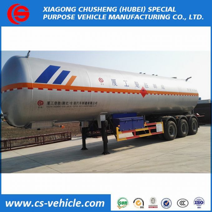 56m3 Propane LPG Tank Trailer 