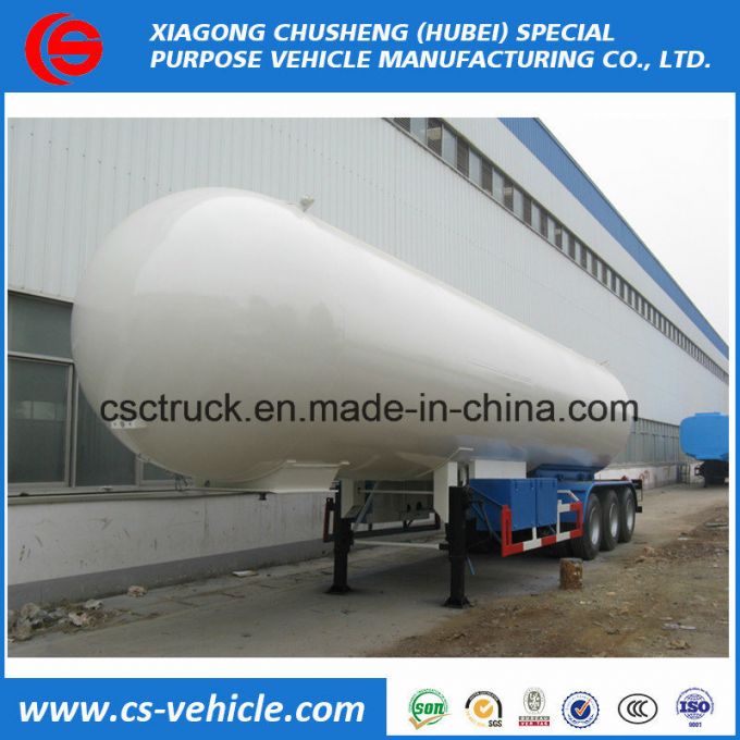 LPG Tank Semi Trailer, Liquid Propane Gas Tank Trailer 