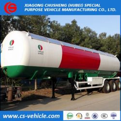 Tri-Axle 50m3 LPG Transport Semi-Trailer 50000L LPG Tanker Trailer