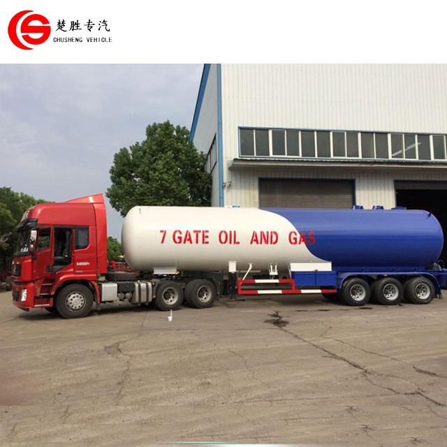 45000 Liters 50000lites 56cbm LPG Road Tanker Trailer for Sale 