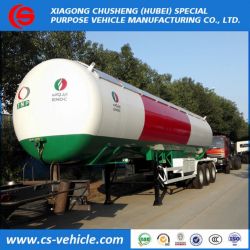 3 Axle 20tons 50000L 25tons LPG Tank Trailer